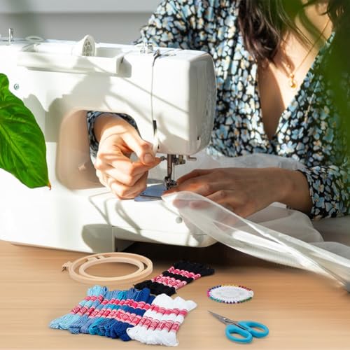 48 Stranden Sashiko Borduur Threads Set 2 Kleuren 0,4 mm Dikte voor vriendschap armbanden hand borduren Thread Naaimachines 5