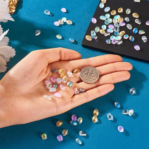 Teardrop glas Charm kralen kristal kralen voor sieraden maken 5