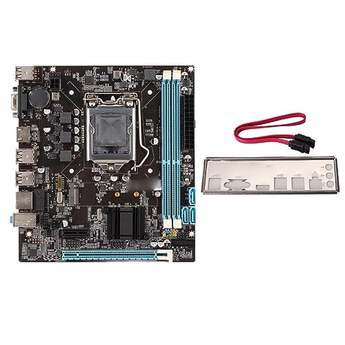 LGA 1155 Moederbord, H61 ITX Computer Moederbord voor Desktop, 2 X DDR3, 6xUSB2.0, 3xSATA2.0, PCIe 16X, VGA, HDMI, NVME M.2, 100M NIC