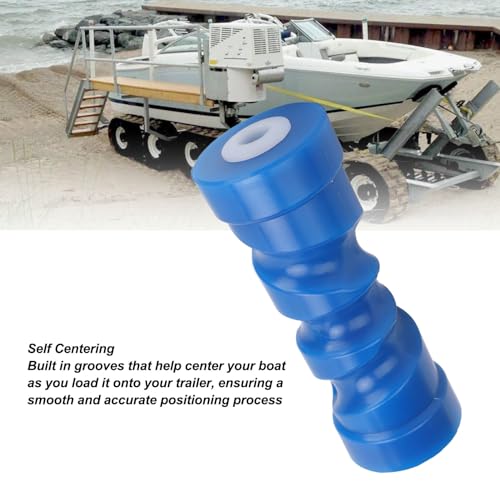 Self Centering Keel Boat Trailer Roller Bow Stop voor 5/8 Inch Axle, Self Centering Keel Roller Bow Stop voor boot Trailer Yachts 4