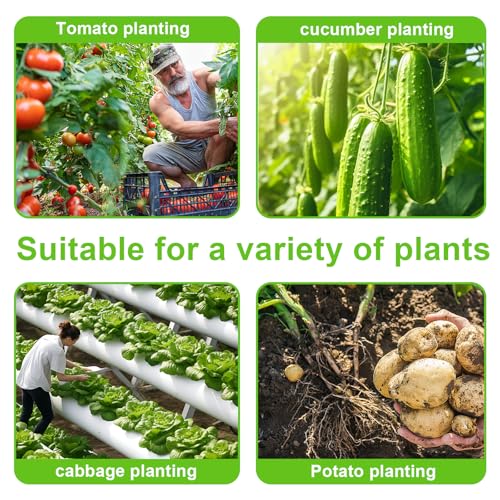 3 Pak Outdoor Plant Bags, Tomato Plant Bags, 14L Plant Bags, Potato Plant Bags met handvat voor planten, Groenten, Bloemen 5