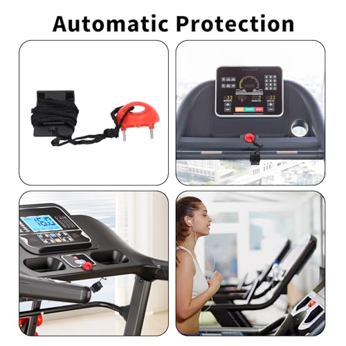 2Scs Universele draaiende machineveiligheidssleutel Noodstopschakelaar Magnetische beveiliging Switch Lock Noodstopschakelaar Veiligheidssleutel loopband 4