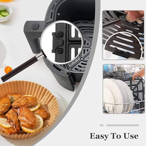 8 stuks Rubber Bumpers voor de lucht friteuse, Rechthoekige Siliconen Rubber Tips voor de lucht friteuse, Siliconen Rubber Voeten voor de lucht friteuse, Sharper Plate voor de lucht friteuse, Ver 4