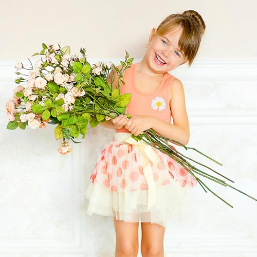 Geborduurde pleisters voor strijken of strijken - Daisy motief - Voor kleding, hoeden, jassen, rugzakken (5 maten), wit en geel 3