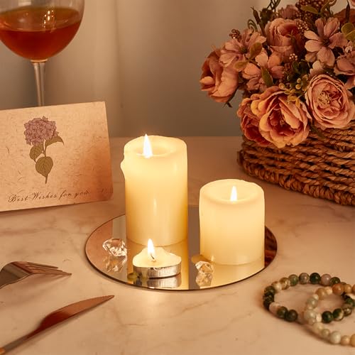 10 st Ronde Acryl Spiegels Zilver Frameloze muur Mount 15cm Diameter 1.5mm dikke decoratieve spiegel Home Decor 4