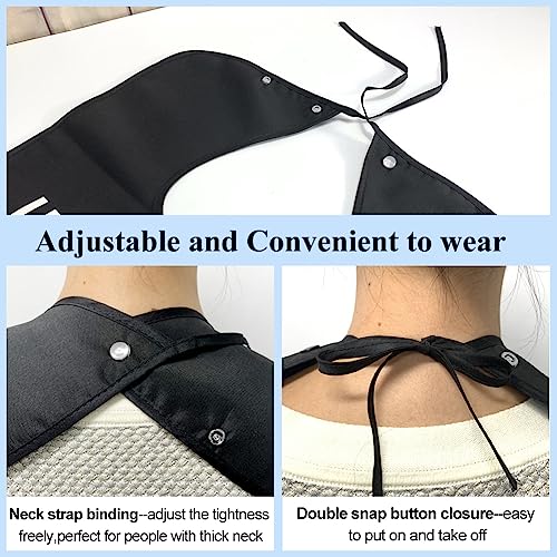 Volwassen Grappige Bibs voor Ouderen Wasbare, waterdichte en herbruikbare Adult Bib voor het eten, Novelty Kleding Beschermers met Crumb Catcher voor Volwassenen 5