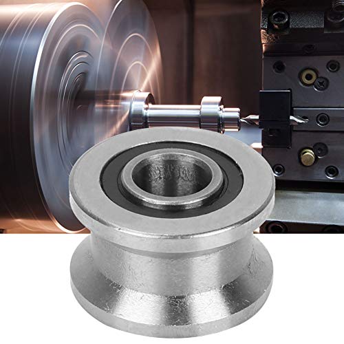 1 stuk T22 U op wielen met platte sleuven - voor automatisering en industriële fotografie, een stabiele en lange levensduur met motoren, speelgoed, instrumentatie, materiaal van roodvrij staal 4