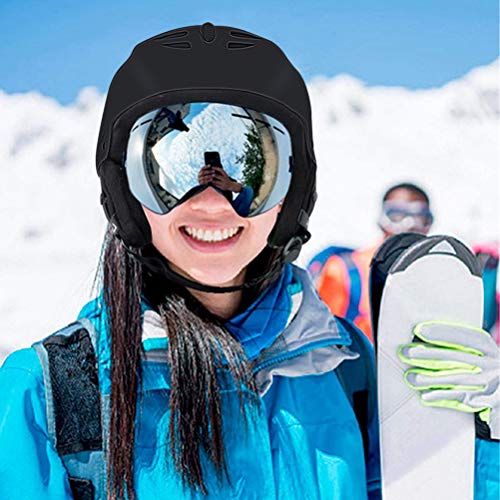 Skihelm voor volwassenen, verstelbare fietshelm, Snowboardhelm, Wintersporthelm, Thermische uitrusting, sneeuwhelm