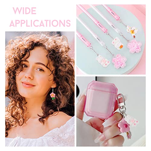 Hars Charms Imitatie Cupcake Dessert Hangers voor sieraden maken 3