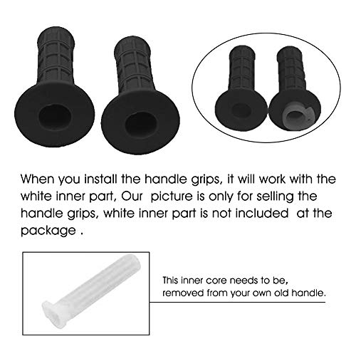7/8" Motorhandgreep Grips non-slip Motorhandgrepen Motorfiets handgreep Bar handgrepen 22mm Siliconen zacht voor Pit Dirt Bike Andere interieur accessoires 3