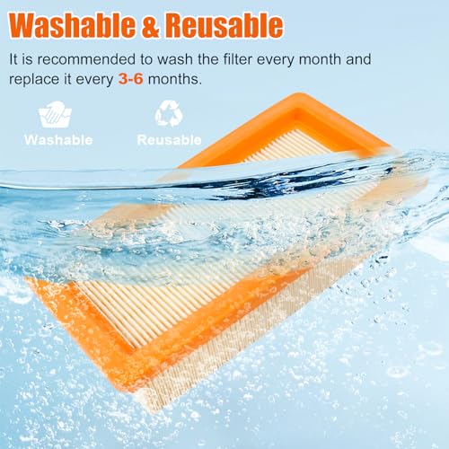 Filter voor karcher 6.415-953.0 AD2 AD3 AD4 Stofzuiger Onderdelen Nee Rubber Frame (2 Pack) 4