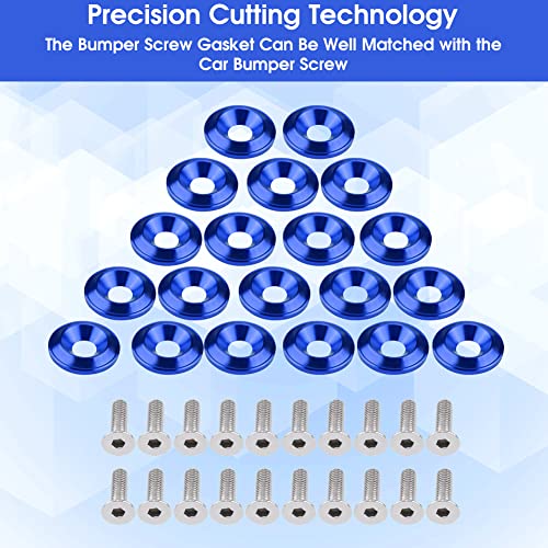 Wasmachine/Bolt Motor Dress Up Kit, 20Pcs Aluminium Bumper Fender Wasmachine Bumper Wasmachine Bolt Motor Bay Dress Up Kit 3