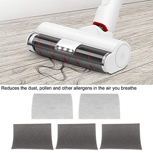 Stofzuiger sponsfilter. 5 st Huis Universele Stofzuiger Motor Sponge Filter Strainer Strainer Accessoires 4