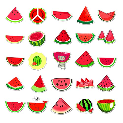 Watermeloen Sticker Set Stickers Kinderen Tieners 50 stuks Dieren Waterdicht Vinyl Stickers Laptop Skateboard Koffer Helm Auto Fiets mobiele telefoon Motorrijwiel Bike Scrapbook Geschenkendagboek 4