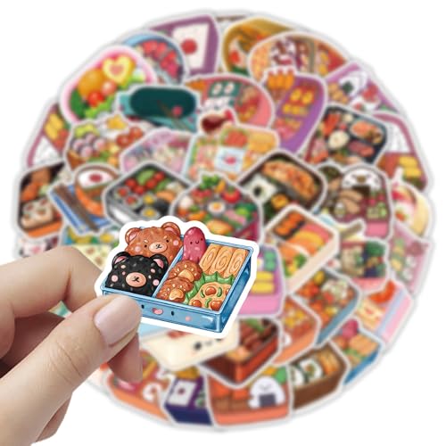 Food Stickers voor tieners Volwassenen 50 stuks Boxing Grinder Vinyl Sticker Set Auto Motorfiets Fiets Skateboard Snowboard Bagage Laptop Koffer Helm Motorfiets Computer