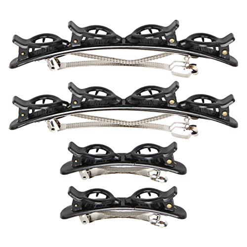 Gevlochten haarclip, 4 stuks Vrouwen Vlecht Clip Barrette Modieuze elegante haarspeld Vlecht Clip Lady haar rechttrekkende gereedschap Accessoires 4