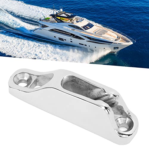 Touw Cleat, Ship Yacht Onderdelen Boot Touw Clam Kleed 18x80mm Hardware Marine Graad 316 Roestvrij stalen boot Kleet voor Ship Kayak Accessoires 5