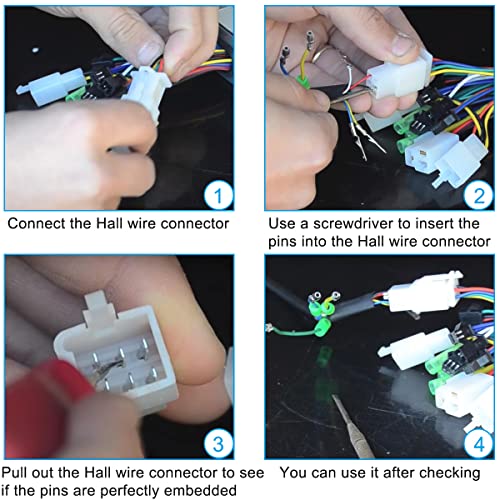9 Pin Wiel Hub Motor Kabel, E-bike Motor Hall Sensor Waterdichte uitbreiding Kabel, Elektrische Fiets Accessoires Convert koord voor elektrische fiets, 80cm 5