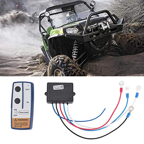 Draadloze Winch afstandsbediening, 12V 50ft Smart Winch Draadloze afstandsbediening Switch E Universele Truck ATV Off-Road voertuigindicatorlamp 3