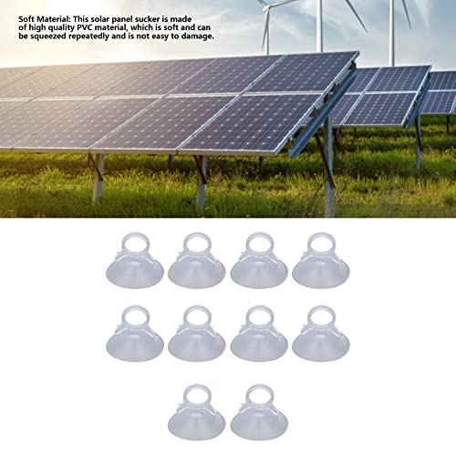 10Stuks Clear Plastic Zuigbekers met lusjes, Autoglas Voorruit Zonneschermen Duidelijk Zuigbeker Zware Zuigbekers voor Glazen Oppervlakken 3