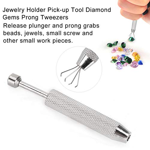 4 Klauw sieraden Tweezers Handgereedschap Industriële Tweezers Diamanten edelstenen Ideaal voor Kralen horloge glazen Reparatie (kort) 5