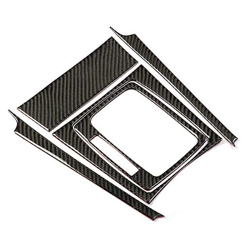 Qii lu auto schaduwpaneel afdekstrip, carbon schaduwpaneel decoratie sticker voor W204 C klasse 07-13 (linkstuurde)