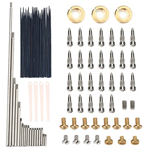 Alto Saxofon Repair Kits, mit Rollen, Nadelfedern, Rat Tail Schrauben, Reeds, Reed Schroeven, Einstellschrauben, Muttern,rund kopf Schrauben