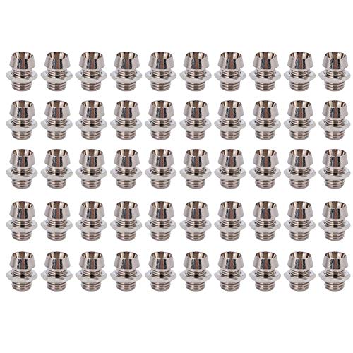 50 st Metaal Koperen Lamphouder Luminous diode houders Basic Accessoire Geschikt voor 3mm LEDs
