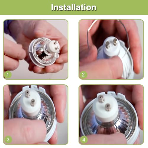 30 stuks GU10 MR16 Lamphouder Spring Clips voor spotlights en plafondlampen voor de meeste LED-spotlights LED Halogeenbollen 5