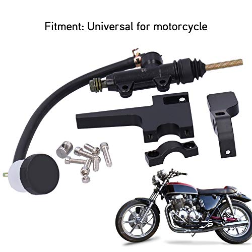 Aluminium rempomp 7/8 Inch motorkoppeling duim Remcilinder achterkoppomp Handle Kit