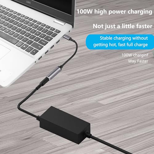 PD 100W Laptoplader Adapter Kabel DC 5521 Vrouwelijke invoer naar USB Type C Man Power Extension Kabel voor mobiele telefoons Tablets 5