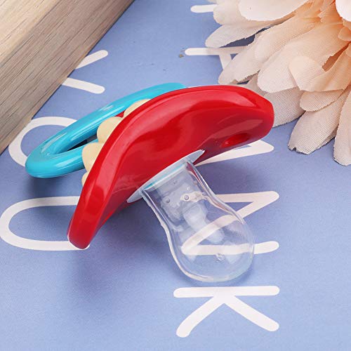 Grappig Anti-off Silicone Pacifier Cute Baby Pacifier (1 pull tab) 3