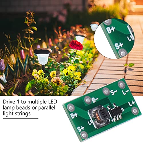 10 st Solar Lamp Circuit Board Solar Charge Controller Board Module voor Solar Lighting, Road Stud Light