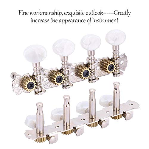 Mandoline Tuning Pegs, 4L4R Machine Heads Snar Tuning Pegs voor 8 snaren Mandoline instrumenten accessoire 4