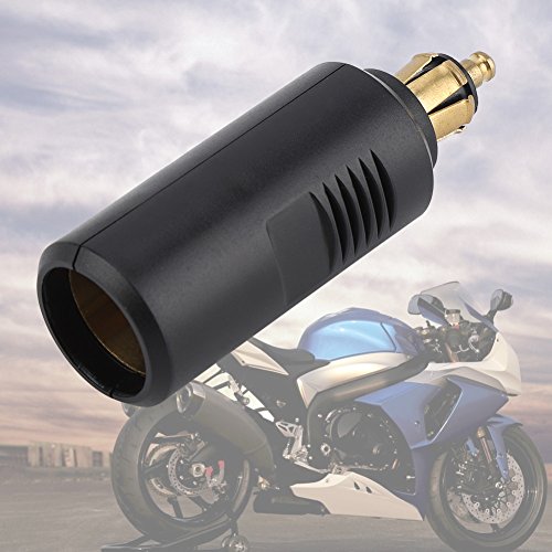 Motorfiets Sigarettenaansteker Adapter, 12V Europese Motorfiets Sigarettenaanstekerplug voor elke Europese motor DIN Socket