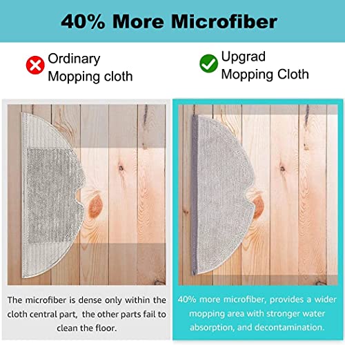 10 st volledige dekking dweildoeken voor Xiaomi Roborock S5 S50 S51 S55 S6 MAXV S5 MAX Q7 MAX Q7 MAX+Q8 Max Q8 Max+Q5 Pro Q5 Pro+ Stofzuiger