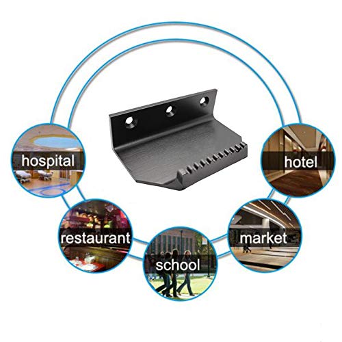 Handen-vrij voetbediende deuropener, veilige contactloze voetopener Geen Touch Foot, volledige deuropener voor afsluitbare deur, elke deur, badkamer, restaurant (zwart) 5