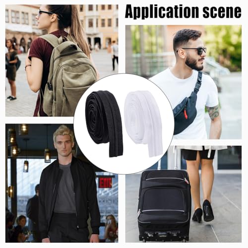 10M Nylon Coil Scheiden Zipper Kit, 2 Kleuren DIY Ritser met 20 Legering Sliders voor kledingtassen Naaimachines 5