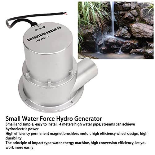 Kleine waterturbine Hydro Generator Brushless Motor met permanente magneet voor Hydro-elektrische Power Generation ondersteunt het opladen van 12V-24V batterijen (SJ18A) 5