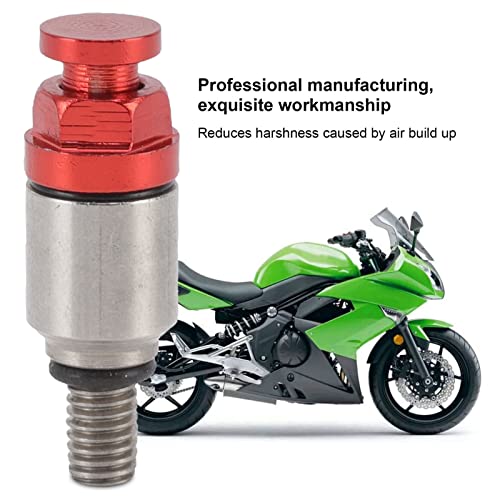 Drukreliefventiel voor Vork Air Heavy Duty Professional M5 x 0,8 mm voor motorfietsen (rode) autoreparatie zeugen 4