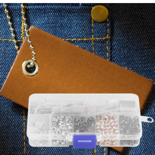 3Stuks Naaldwerk gereedschap set Eyelet Grommet Set Wassers bevestiging voor lederen ambacht Kleding Naaien Accessoires Naaldwerk gereedschap set 3mm*420Stuks 3