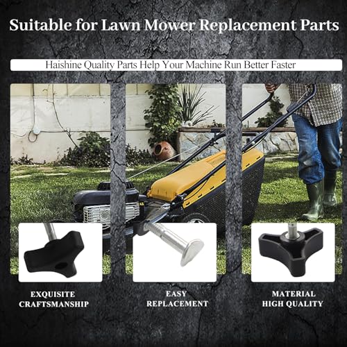 Haihshine grasmaaier handvat, Gazonmaaier Driehoek handgreep knoppen Tuingereedschap Accessoires 4