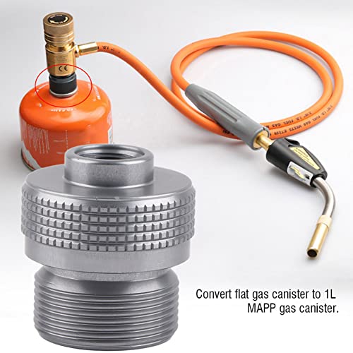 Adapter voor gastankadapter voor campinggascilinder MAPP gasadapteradapter voor gasfornuisadapter voor gascilinderadapter voor LPG tankadapter voor gastank MAPP 4