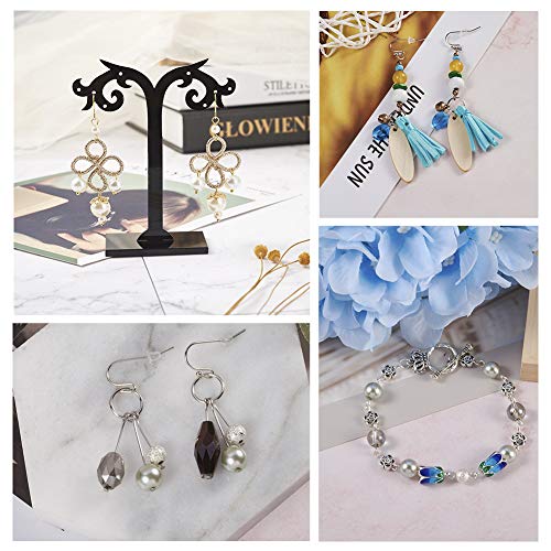 640sts 304 Roestvrij Steel Eye Pins Head Pins Ball Head Pins 3 Styles Draadkop Pins voor sieraden maken (Goud en roestvrij staal) 4