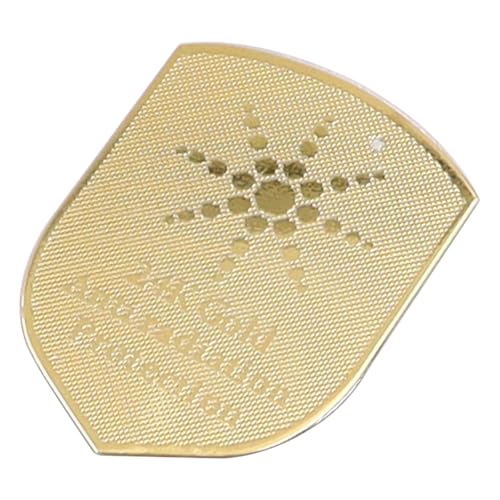 Zee 4 stuks Anti-straling Stickers EMF Anti-straling Board voor Tablet Laptop 24K Goud