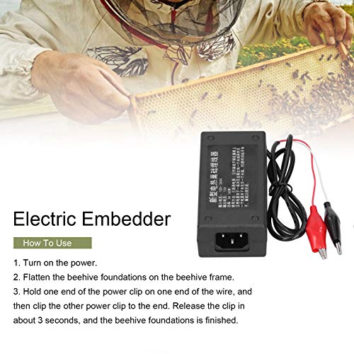 Elektrische embedder, EU 100-240V Bijenkorven Embedder, Verwarming Apparaat Bijenkorf Installer Uitrusting Bijenhoudgereedschap 4