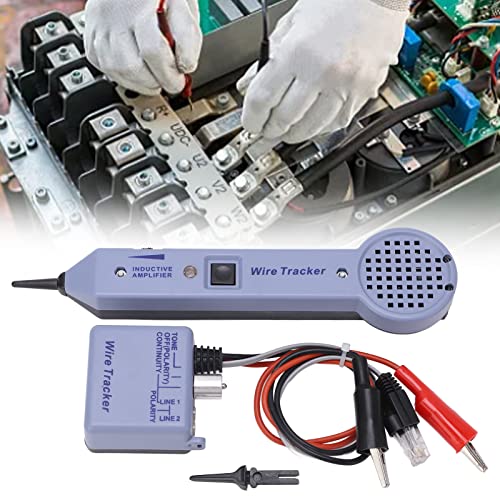 200EP Wire Tracer Kit Network Wire Tracer Circuit Tester Kabel Traceren Tester Kit Input Impedantie 100MOhm audio verstelbare inductieversterker Kabeltonerdetector 30Db 5