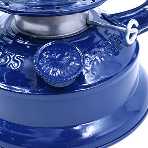 30cm Vintage Storm Lantaarn Lichten Olielamp Burning Lantaarn Retro Kerosene Lampen Klassieke Olielamp Tafel Lantaarns voor thuis, Tuin, Camping Citronella - Blauw 4
