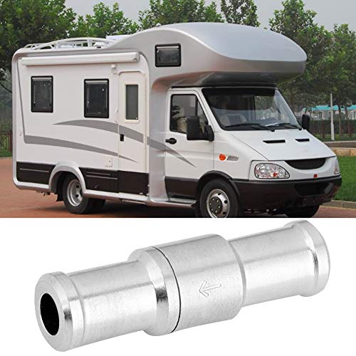 Stap Aluminium inline rechte controleklep voor brandstof, olie, Benzine, biodiesel, gas, vloeibaar, water, koelvloeistof, lucht/vacuum (12mm) 4