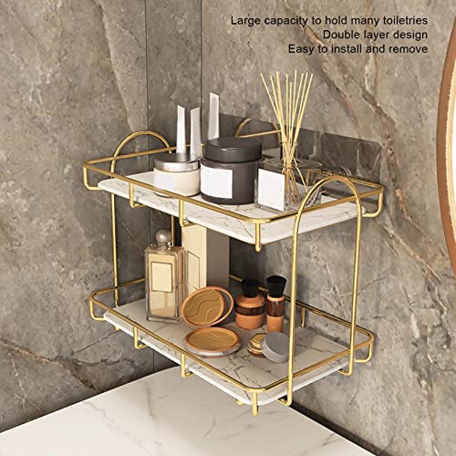 2 Tier Cosmetic Storage Shelf Grote capaciteit kast Cupboard Organizer opslagrek, Wire Organizer voor ladekast Badkamer keuken slaapkamer 4